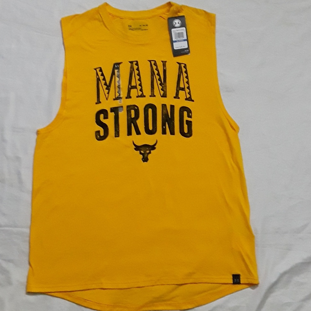 Under Armour Project Rock Mana Strong tank shirt
